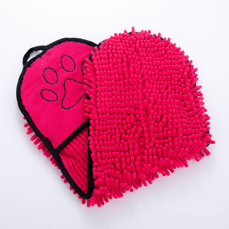 Husdjurshandduk i mikrofiber