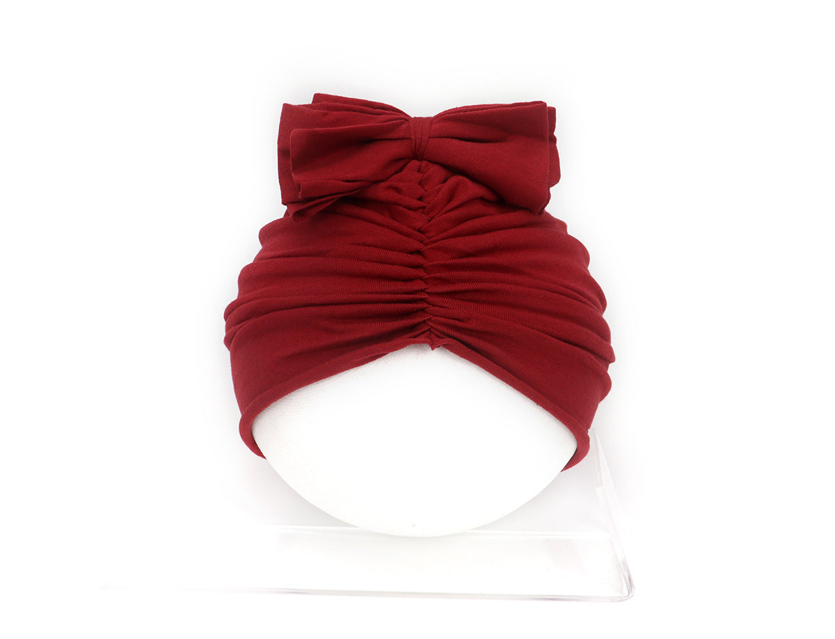 Söt babyhatt – mjuk turban för nyfödda och småbarn
