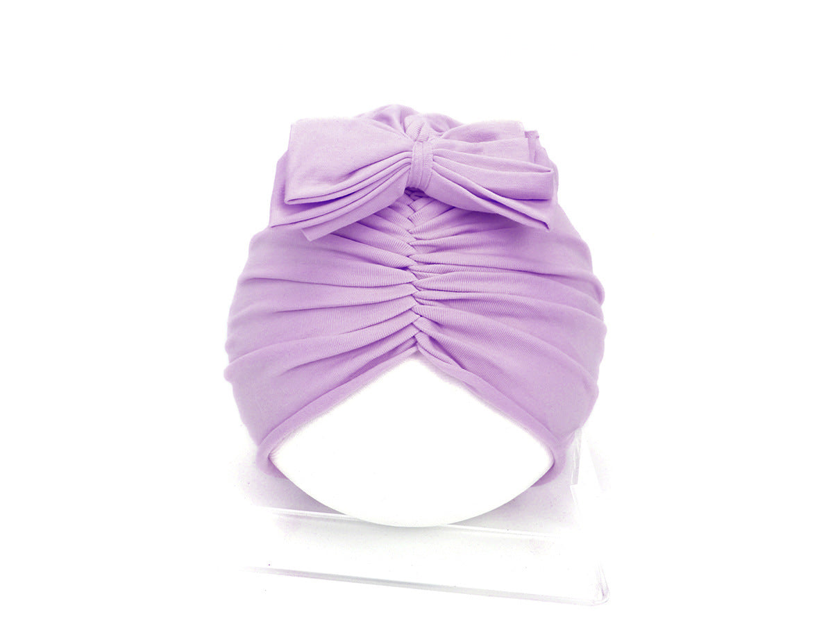 Söt babyhatt – mjuk turban för nyfödda och småbarn