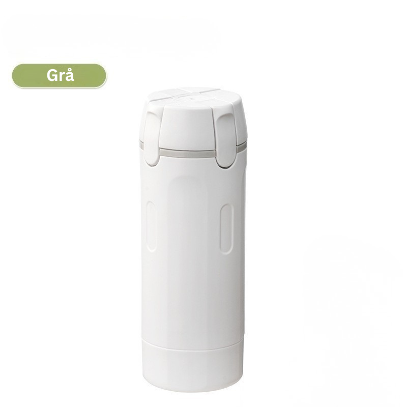 Grå resedispenser – stilren och hållbar design för dagligt bruk"